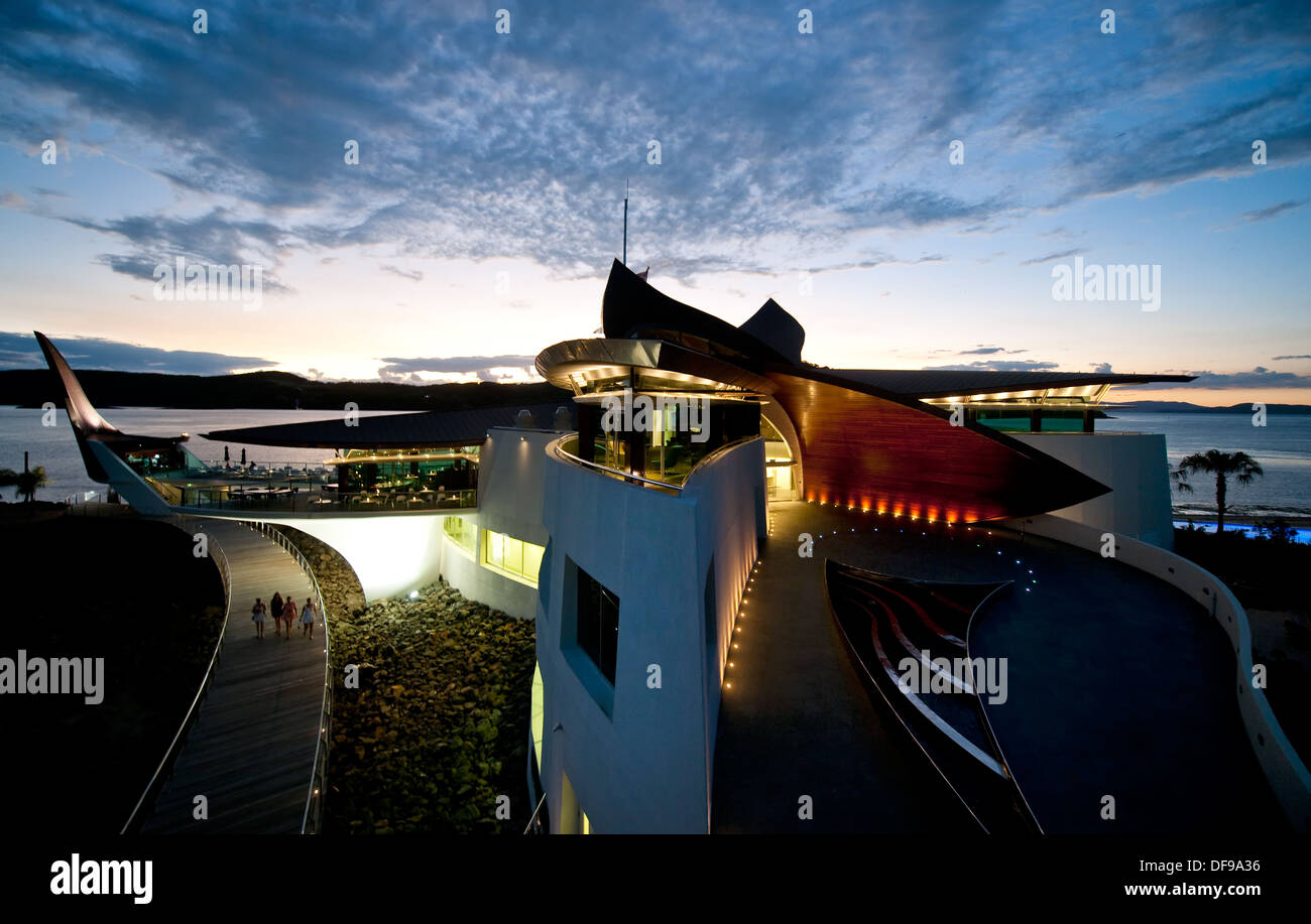 Hamilton island Yacht Club Stock Photo