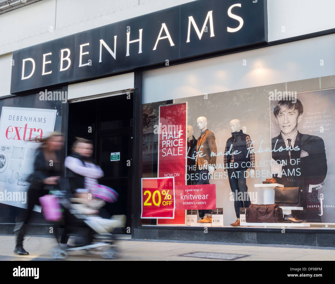 Debenhams store, Middlesbrough, England, UK Stock Photo