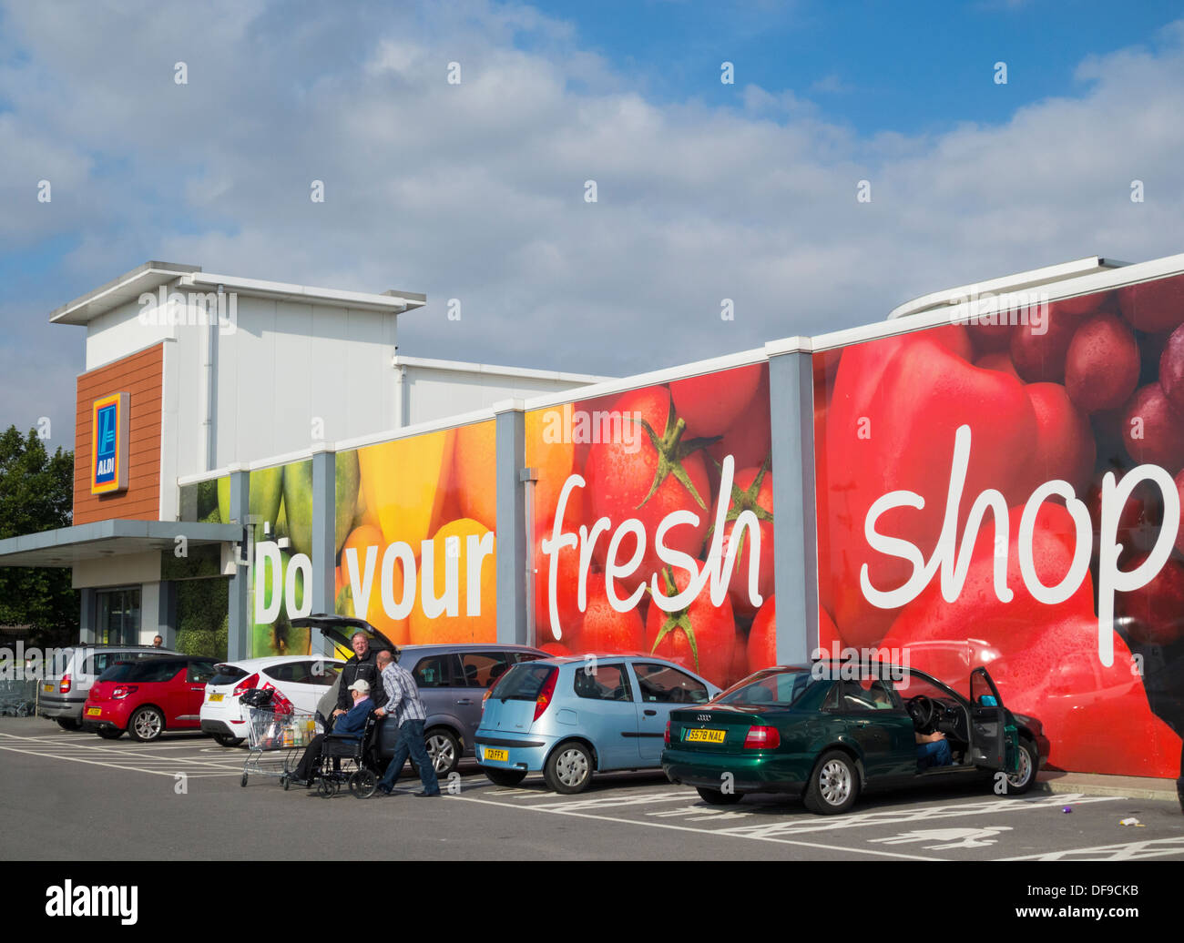 Aldi store, Middlesbrough, England, UK Stock Photo Alamy