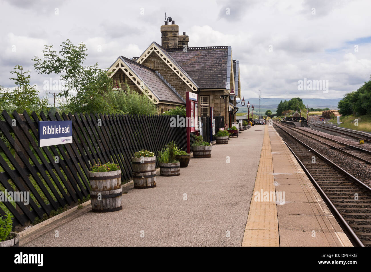 Ribblehead Station Settle Carlisle Line Stock Photo 61062388