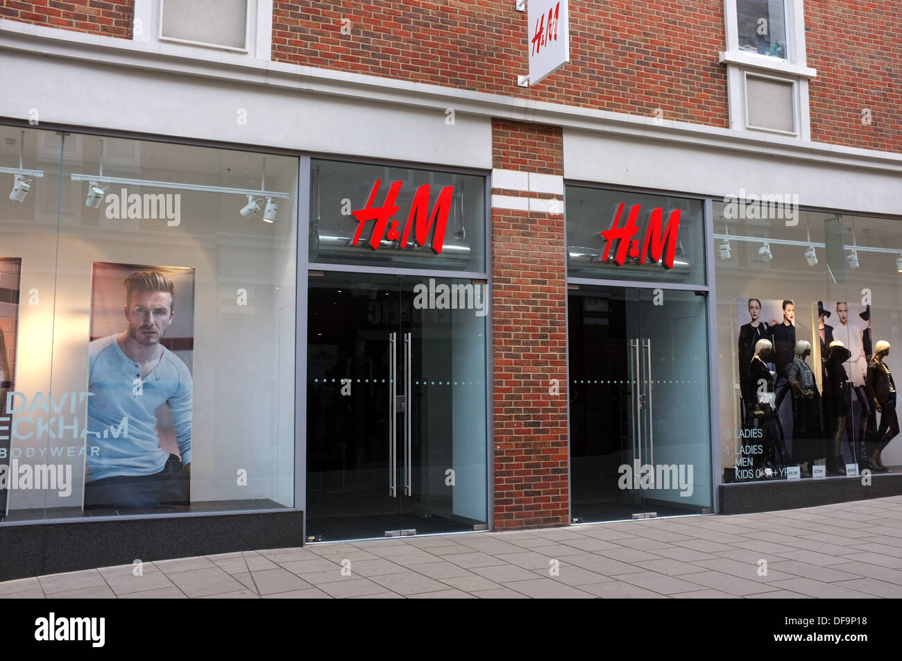 h&m fashion shop canterbury city branch kent uk 2013 Stock Photo - Alamy
