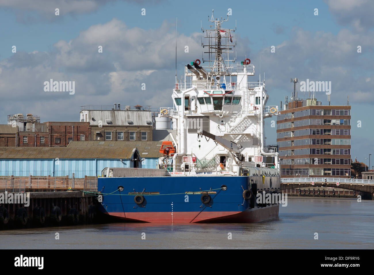 Great Yarmouth port, Norfolk, UK Stock Photo Alamy