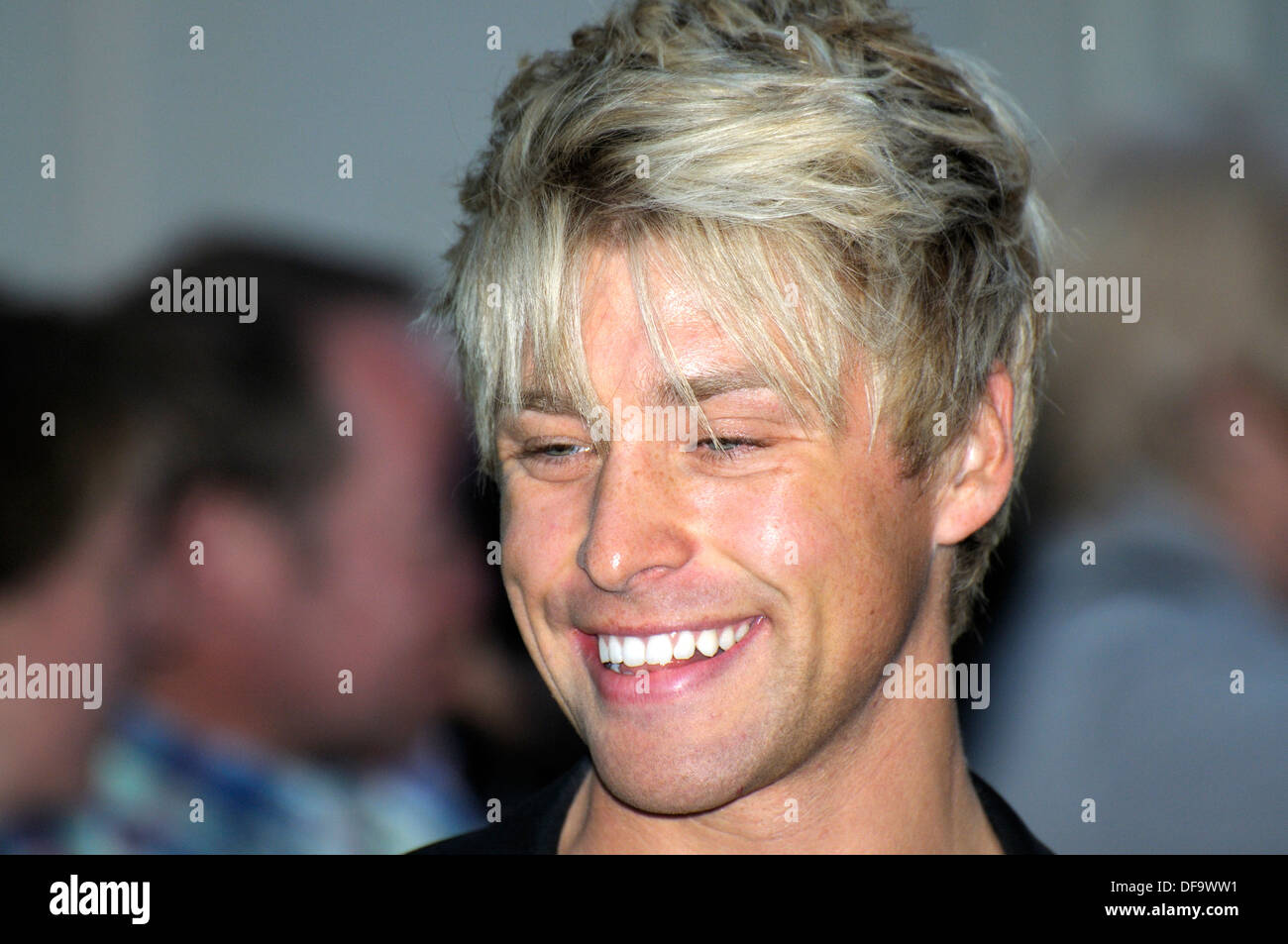 Mitch Hewer at the Film Premiere of 'Filth', London, 30th September 2013. Stock Photo