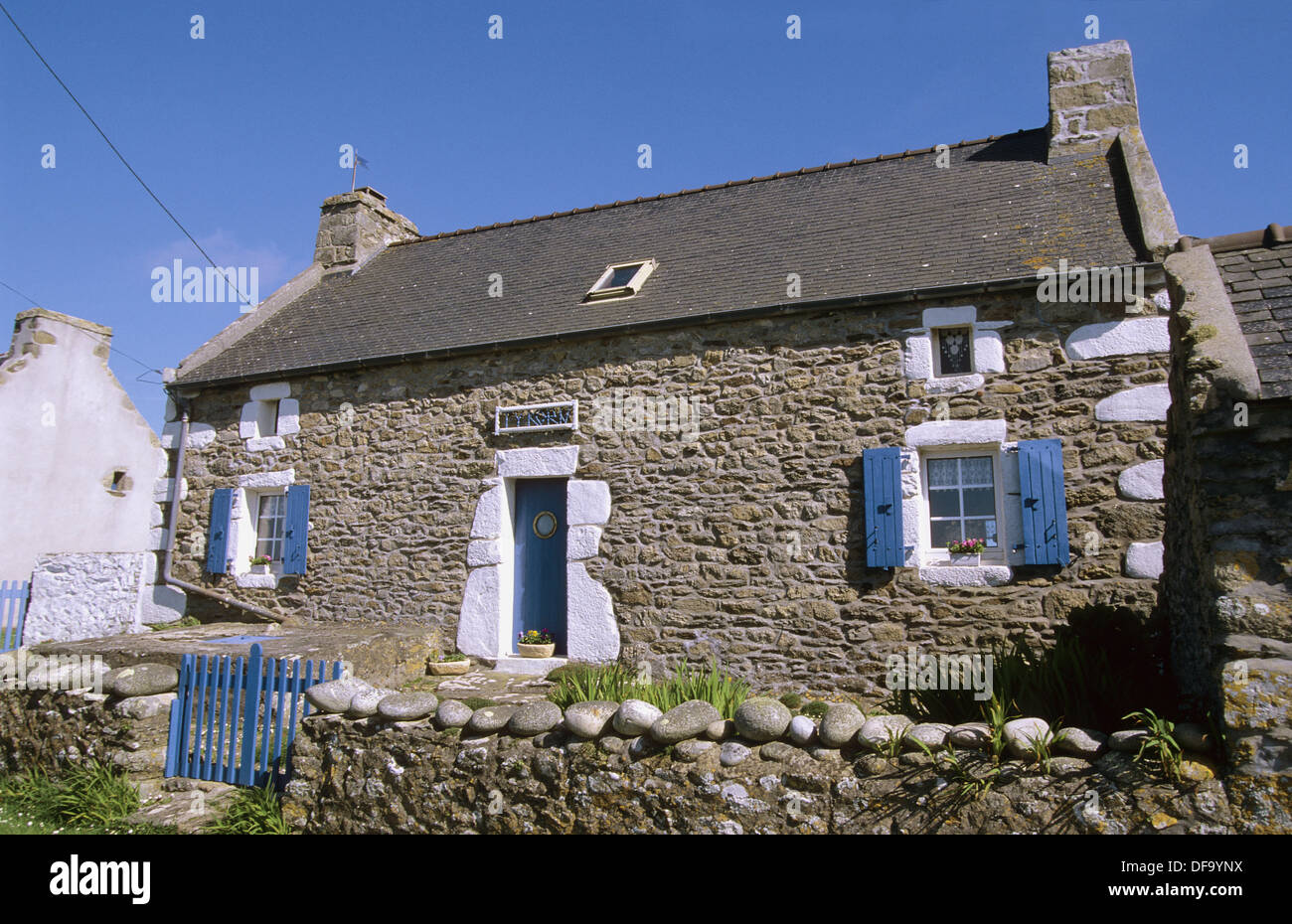Traditional House On Ouessant Island Ile Bretonne Finistere France Stock Photo Alamy Traditional House On Ouessant Island Ile Bretonne Finistere France Stock Photo Alamy