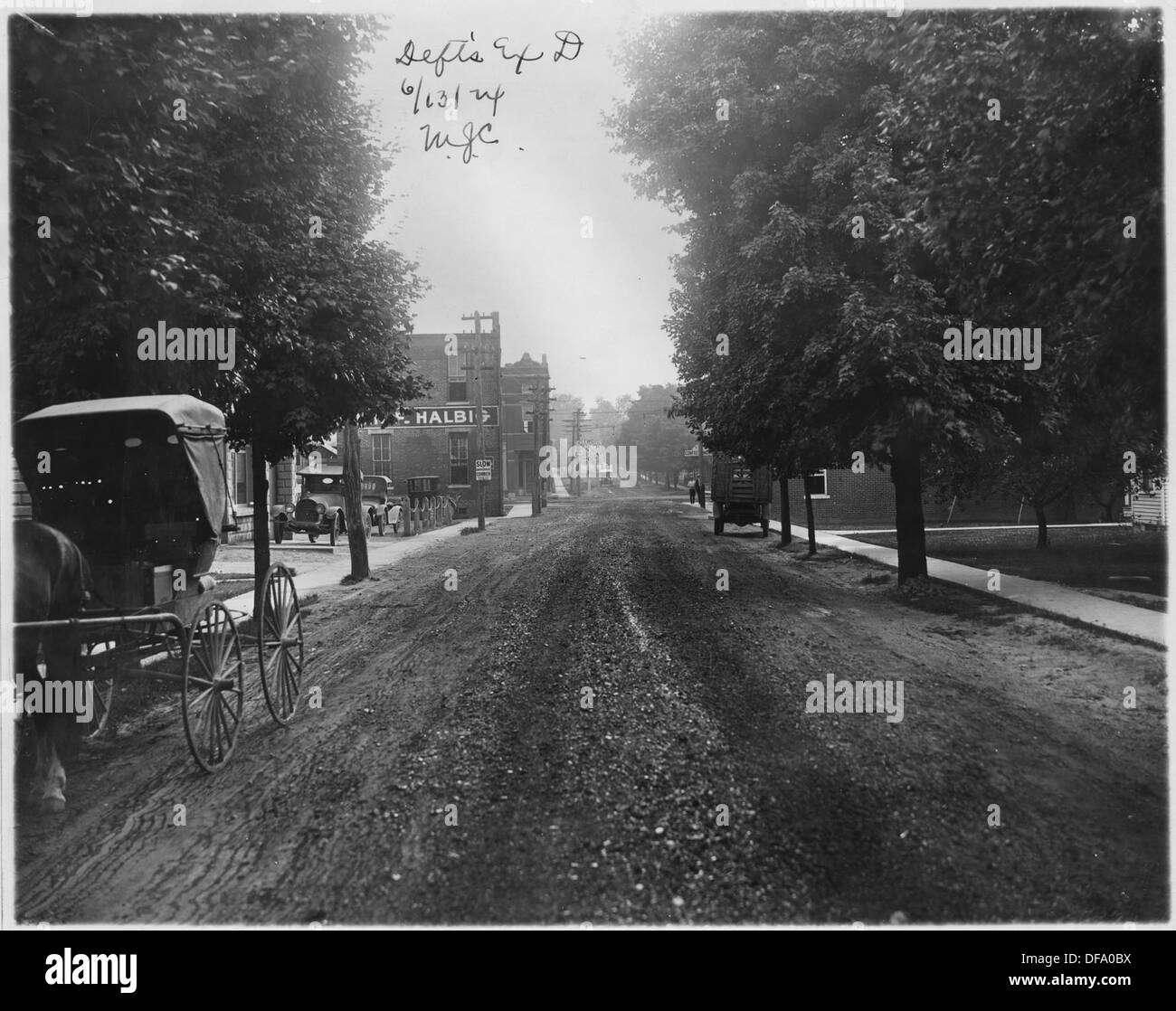 Town of Haubstadt, Indiana 283564 Stock Photo Alamy