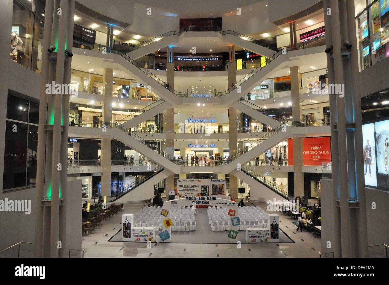 Kuala Lumpur (Malaysia) the Pavilion mall, in the ´Golden Triangle