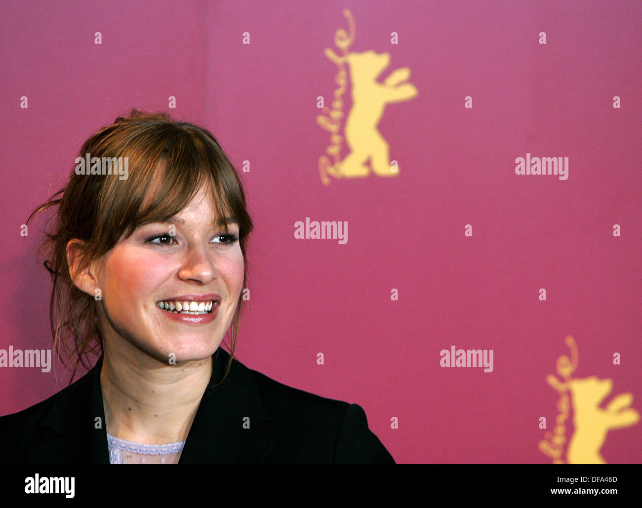 Actress Franka Potente on the 11th of February in 2006 at the Berlinale in Berlin. Stock Photo