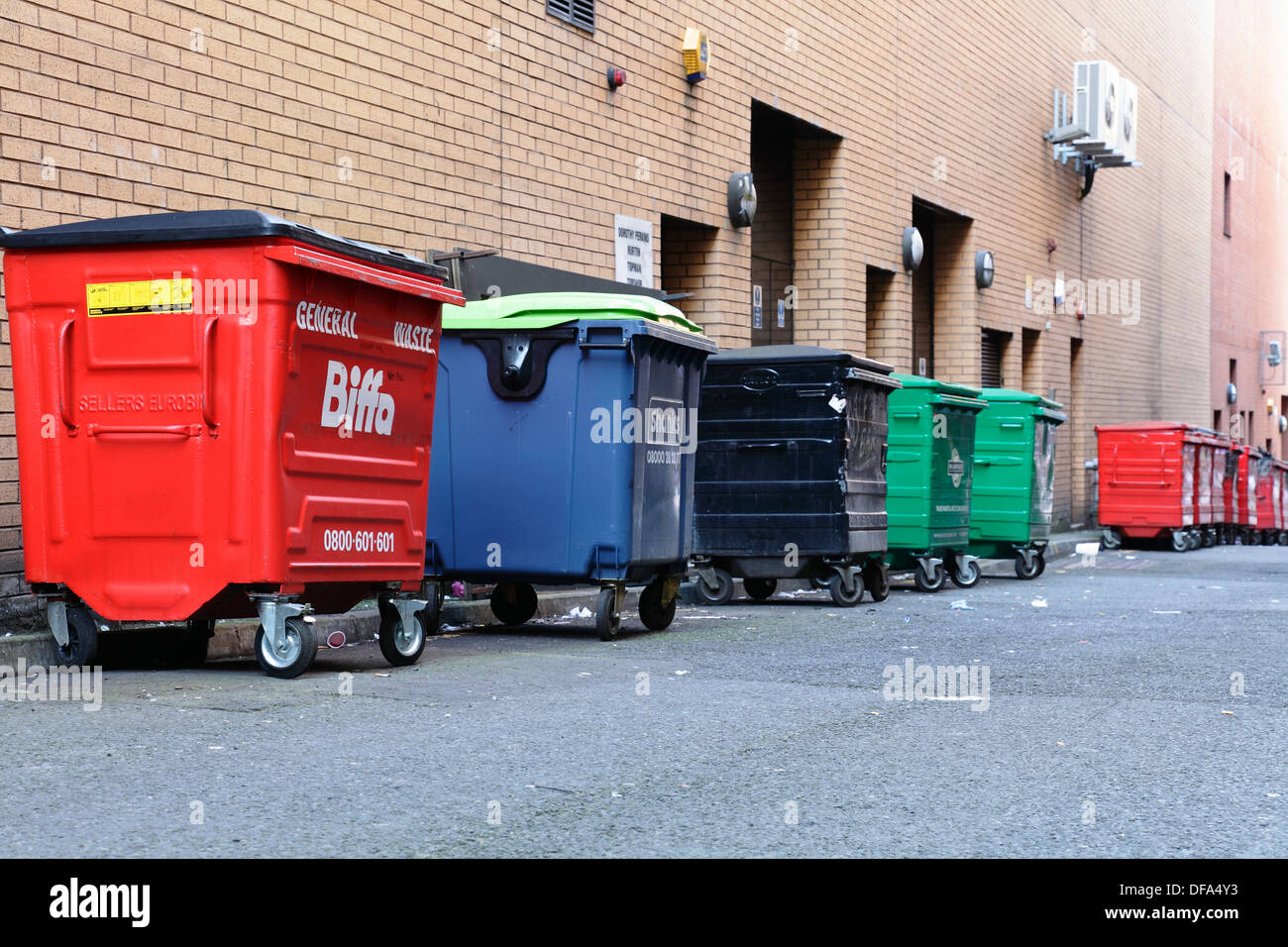 Wheelie Bins Uk High Resolution Stock Photography and Images - Alamy