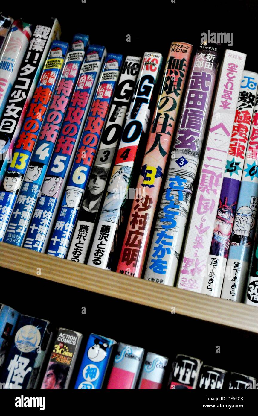 Naha Japan Manga Comics In A Restaurant Stock Photo Alamy Naha Japan Manga Comics In A Restaurant Stock Photo Alamy