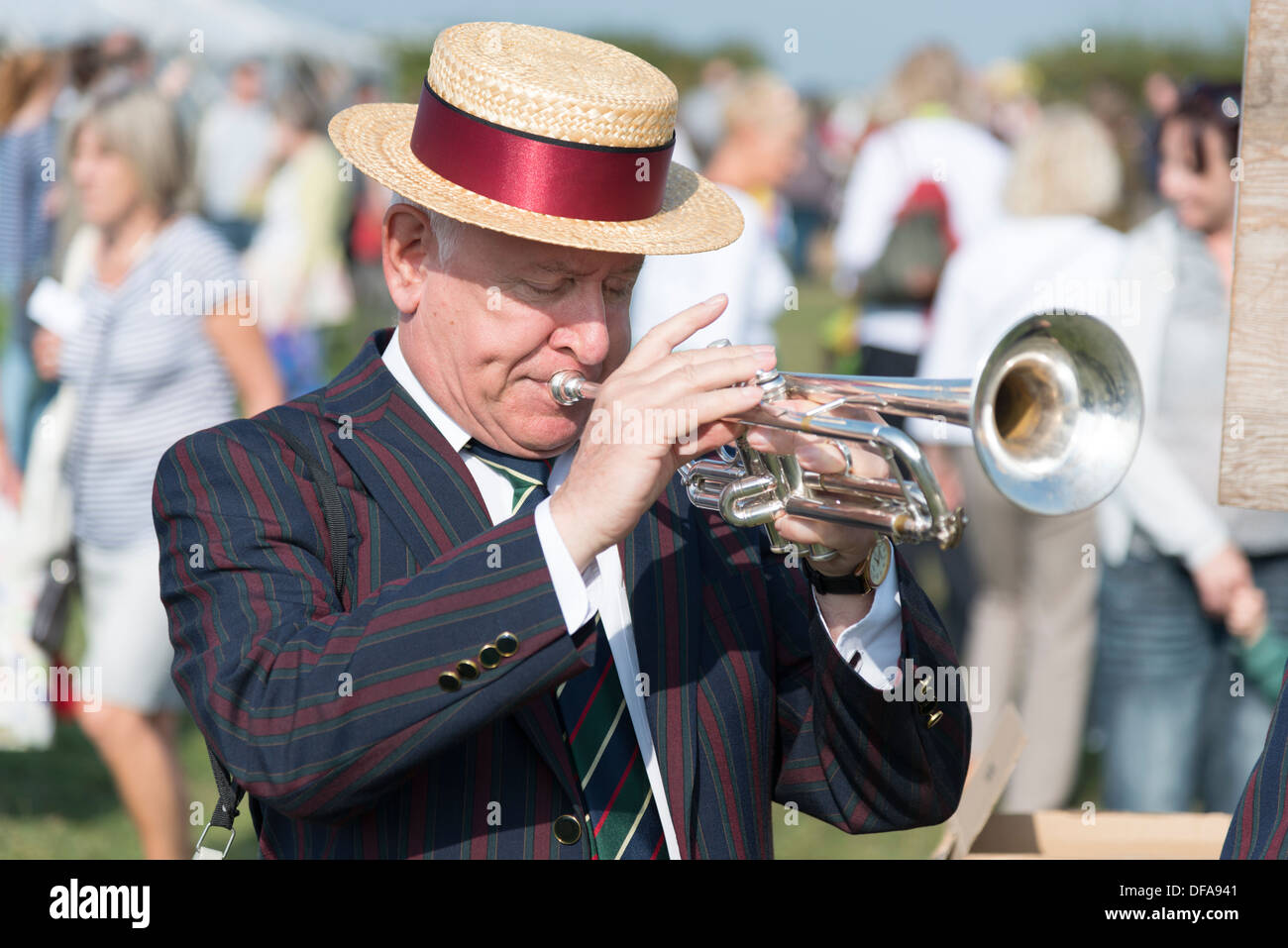Man playing trumpet outdoors hires stock photography and images Alamy