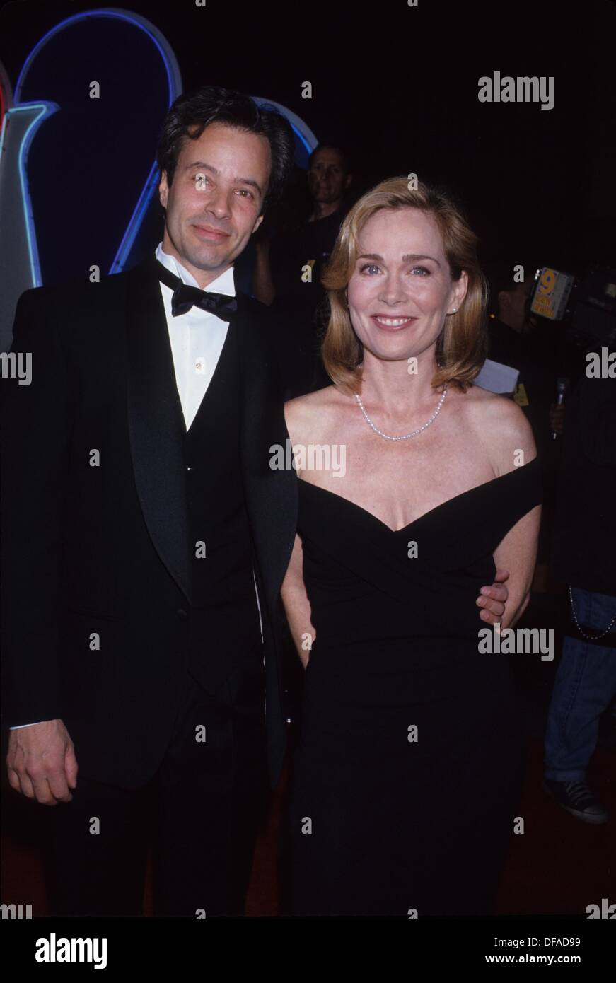 PHILIP CASNOFF with wife Roxanne Hart at SAG awards 1995.k0739lr.(Credit Image: © Lisa Rose/Globe Photos/ZUMAPRESS.com) Stock Photo