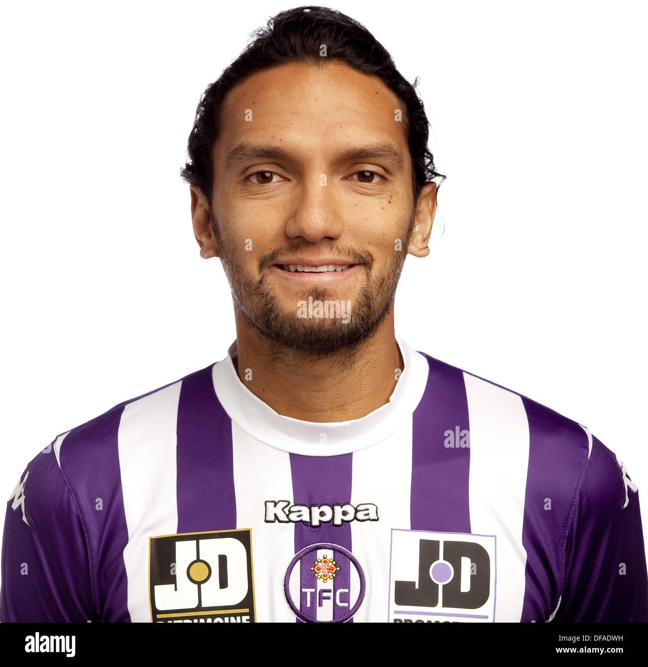 Toulouse, France. 1st October 2013. Official 2013-14 season portraits of team players and coaching staff. French League 1. Abel Aguilar Credit:  Action Plus Sports Images/Alamy Live News Stock Photo