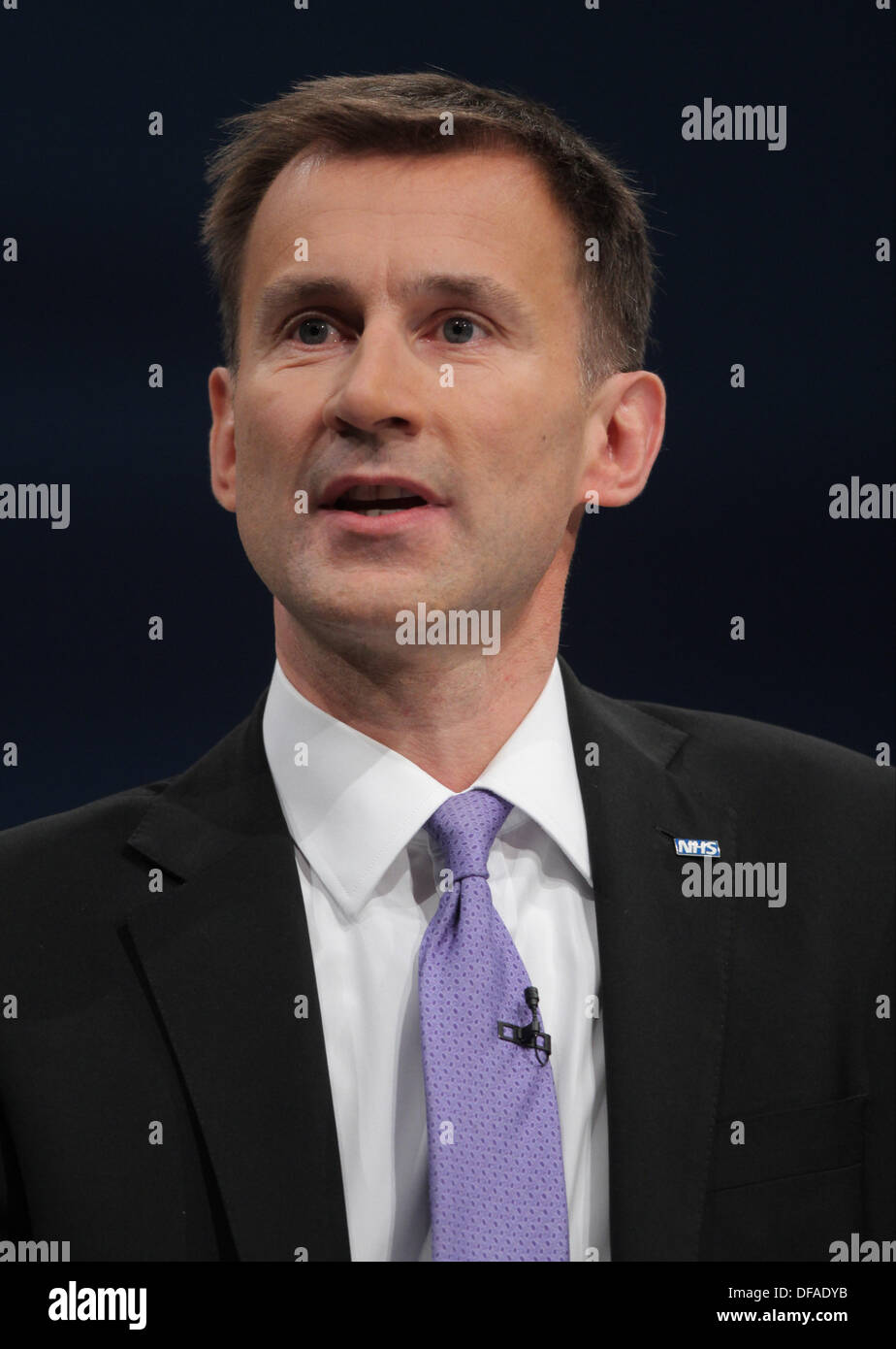 JEREMY HUNT MP SECRETARY OF STATE FOR HEALTH 01 October 2013 MANCHESTER ...