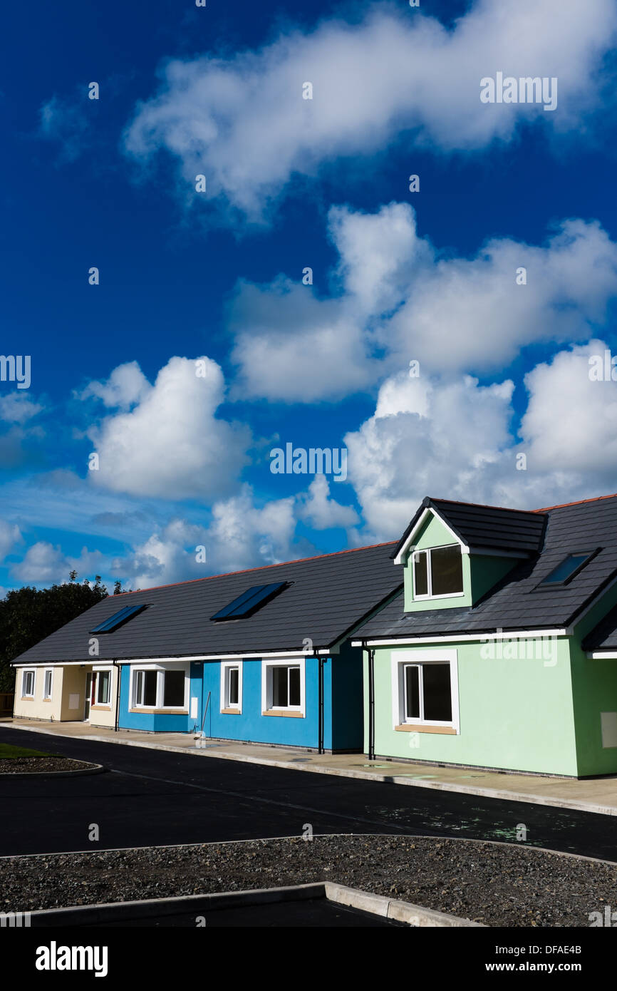 New build small social housing association built units properties homes