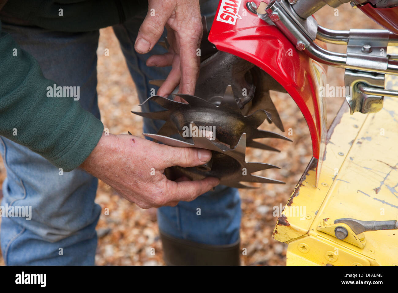 Digging In Rottor Rotating digging hi-res stock photography and images - Alamy