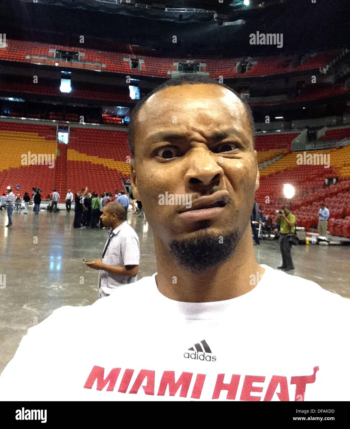 This Sept. 30, 2013, file photo shows Miami Heat basketball player
