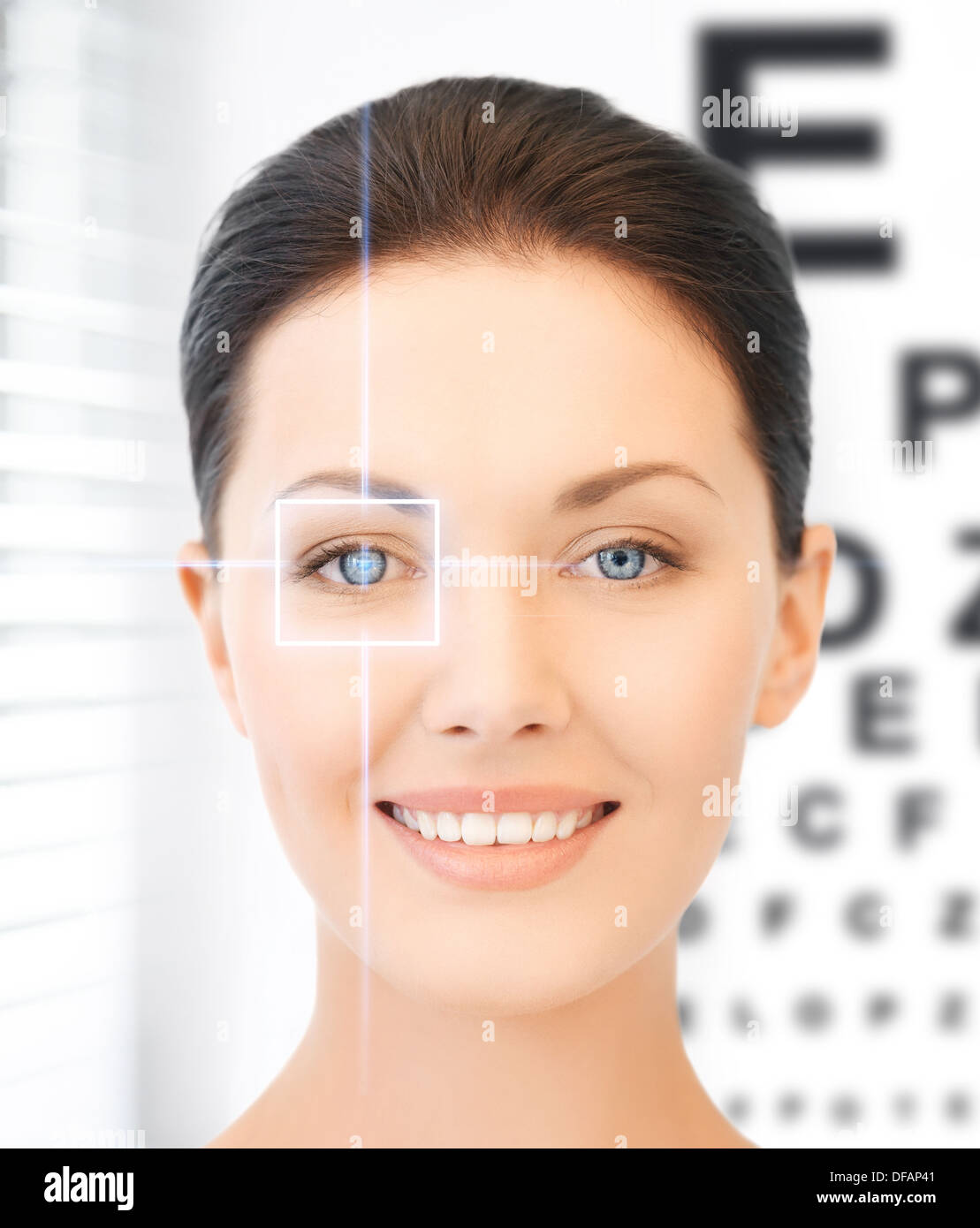 Eye test chart board hires stock photography and images Alamy