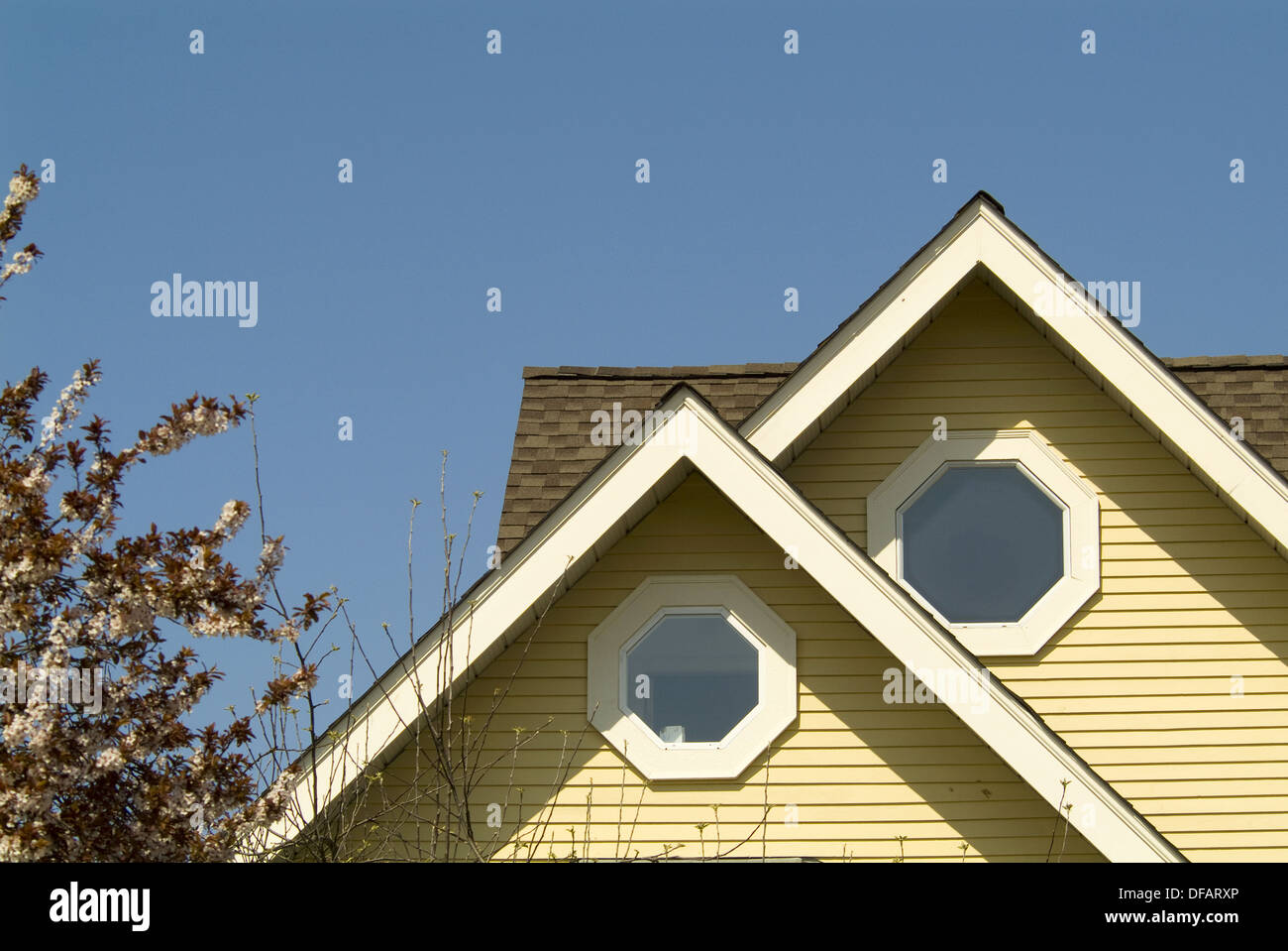 Gables roof hi res stock photography and images Alamy