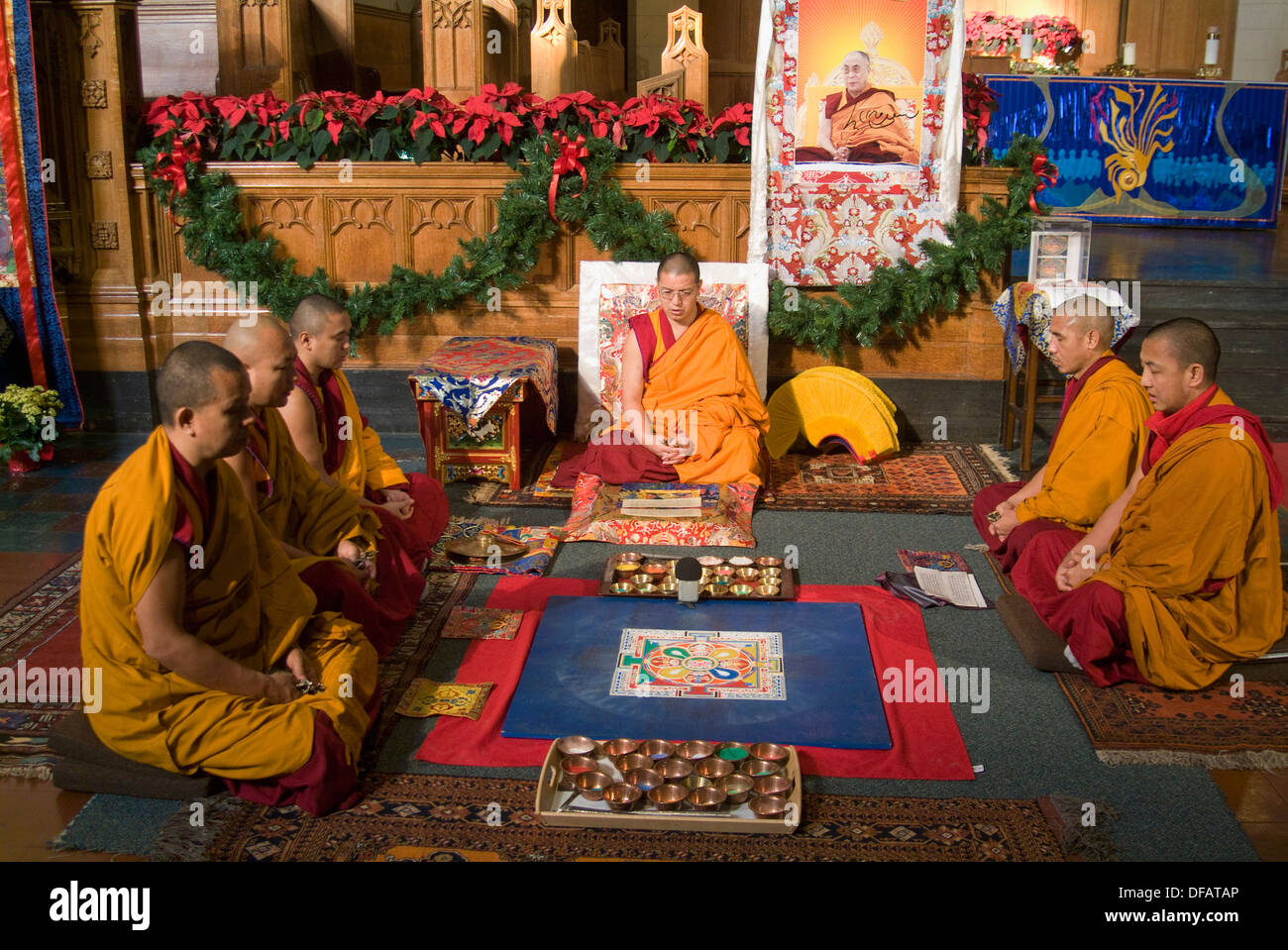 Christian Monks Praying High Resolution Stock Photography and Images