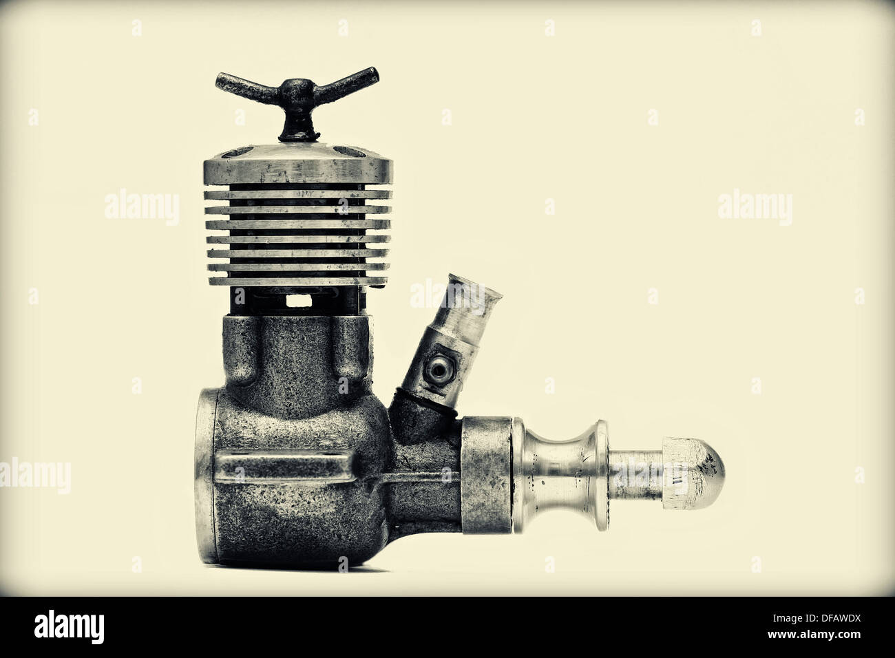 Model diesel engine from the 1960s Oliver Tiger Stock Photo Alamy