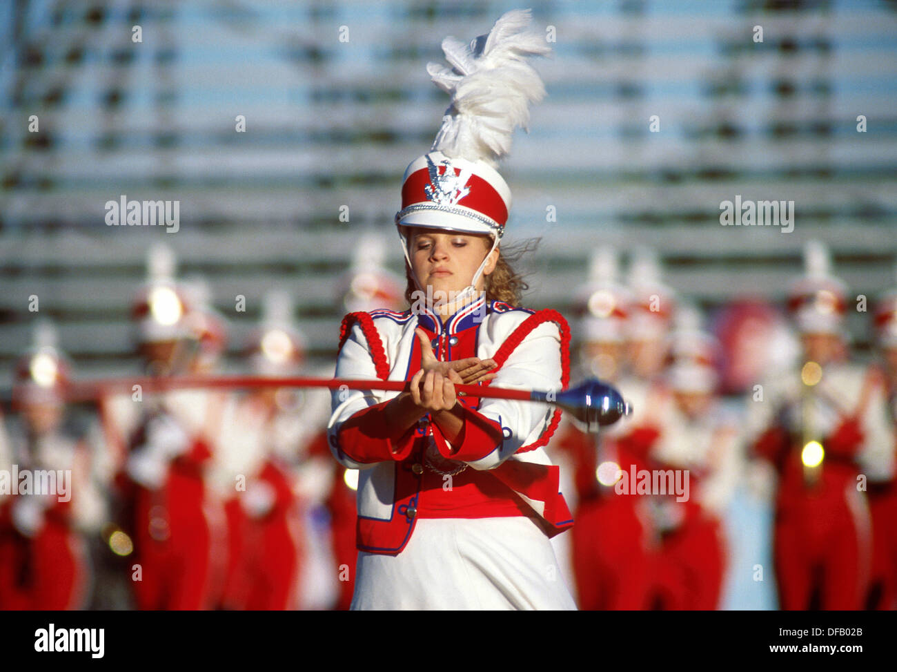 Drum Majorette Stock Photos & Drum Majorette Stock Images Alamy