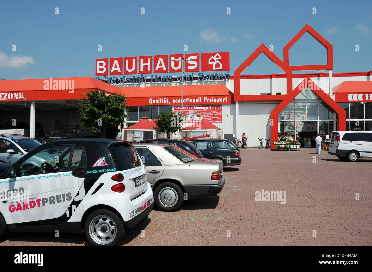 Bauhaus DIY store in Germany Stock Photo - Alamy