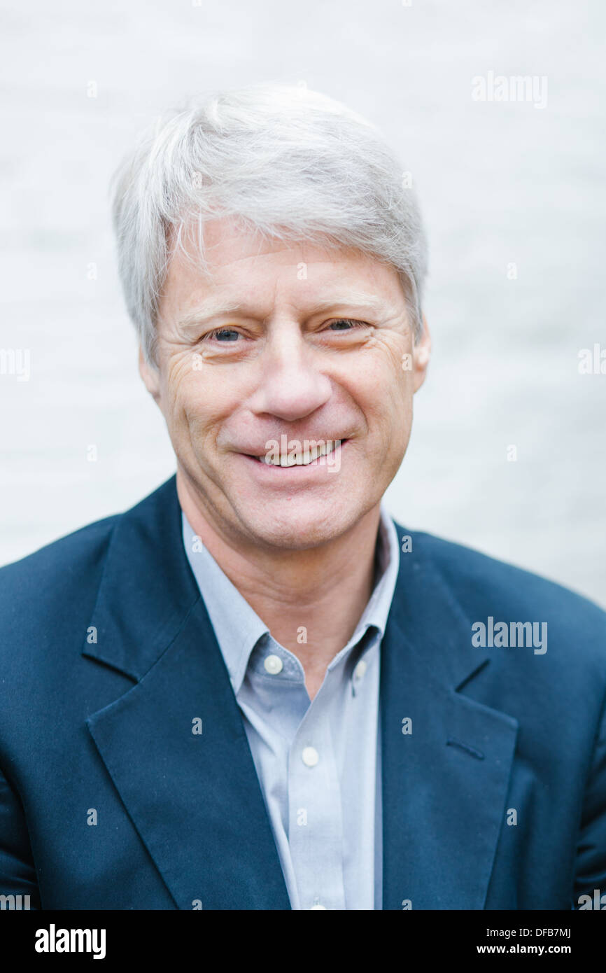 Nick Ross at Henley Literary Festival Stock Photo