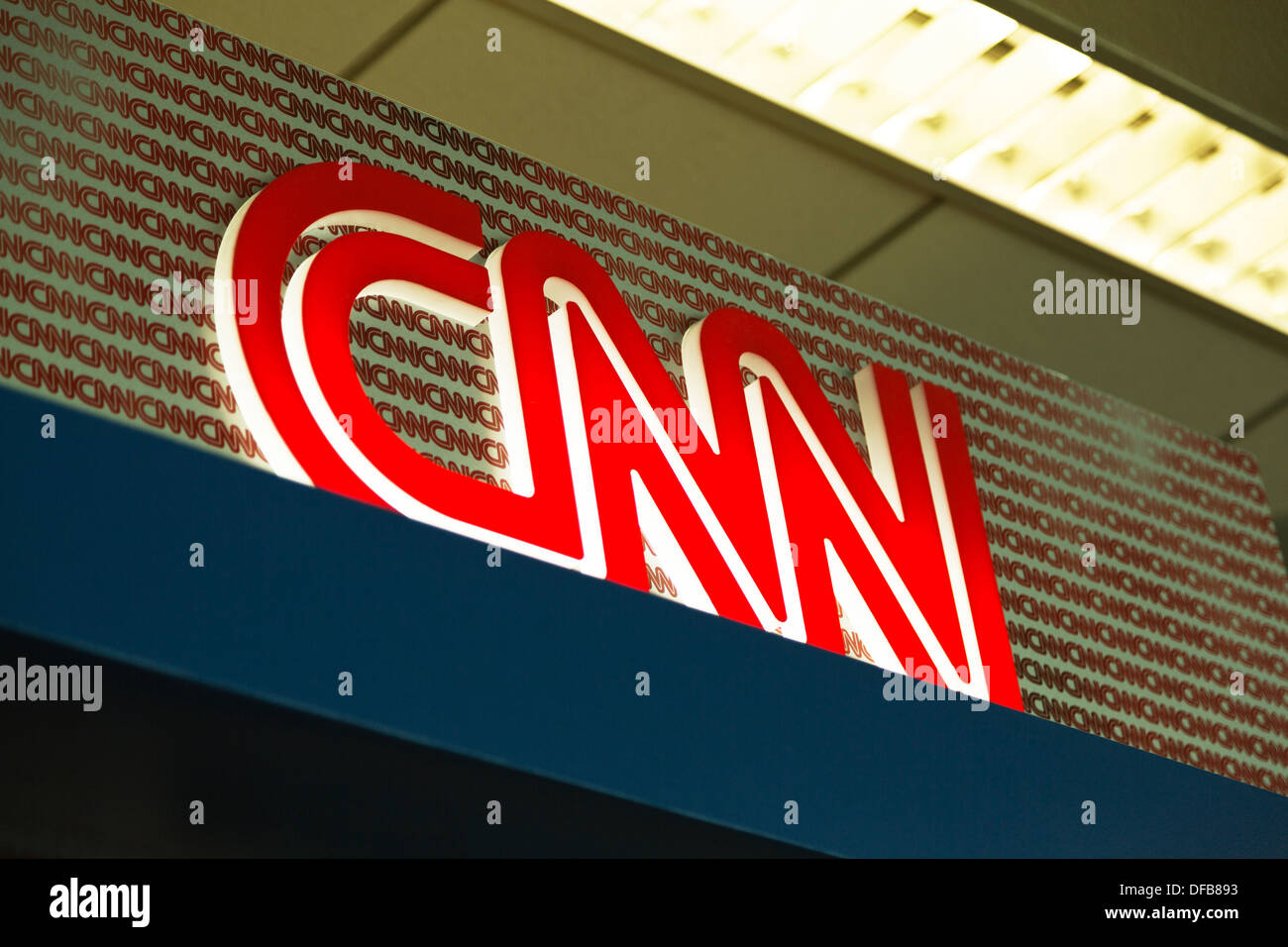 CNN neon sign Stock Photo - Alamy