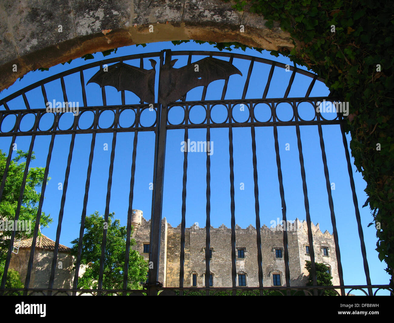 Castle, Altafulla, Tarragona province, Catalonia, Spain Stock Photo Alamy