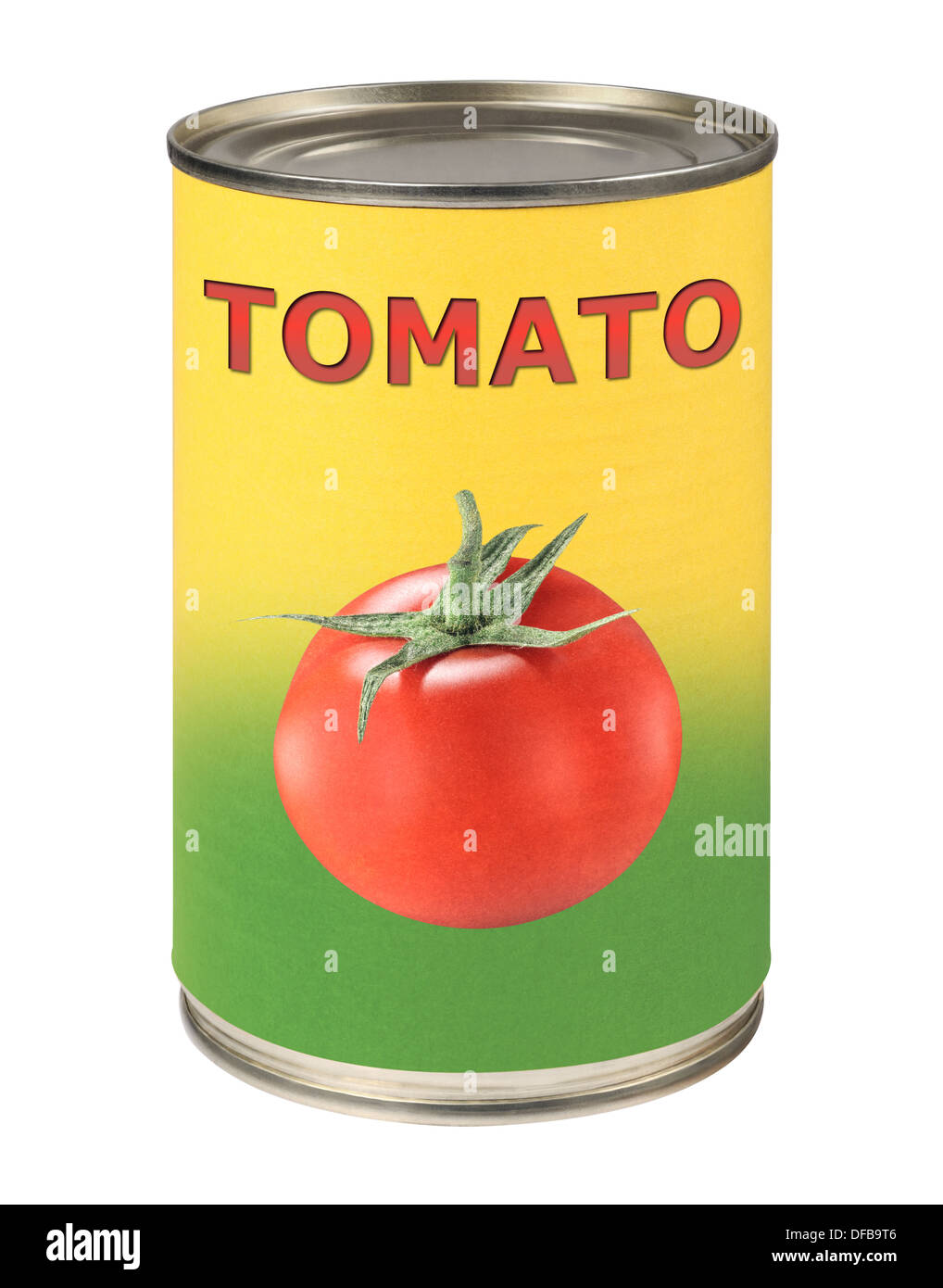 Tomatoes food tin can conserve Stock Photo Alamy