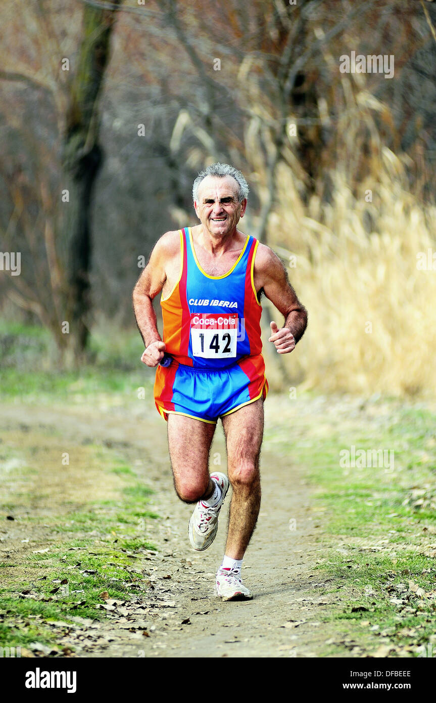 Crosscountry running. Madrid, Spain Stock Photo Alamy