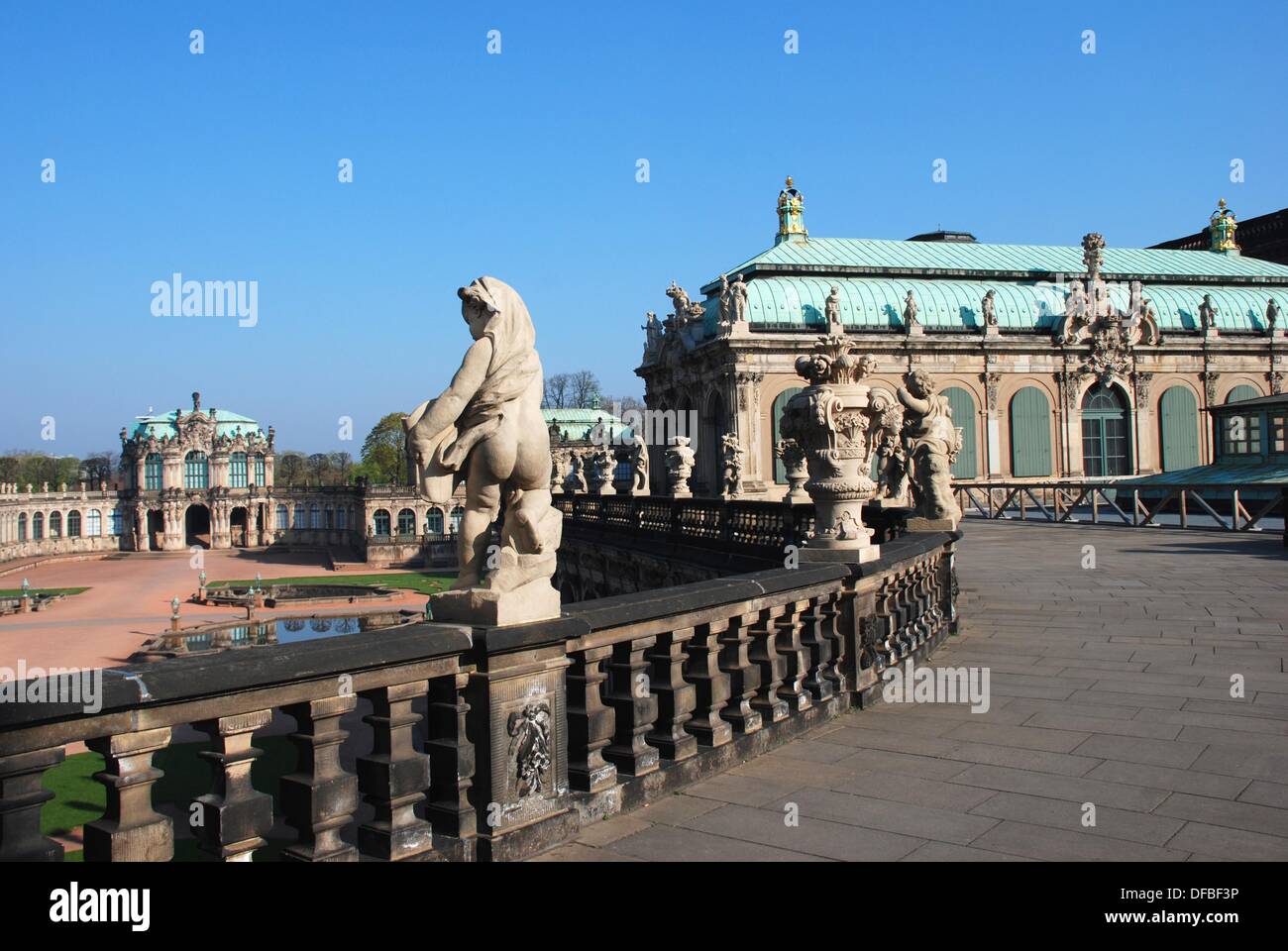 The Zwinger in Dresden Stock Photo Alamy
