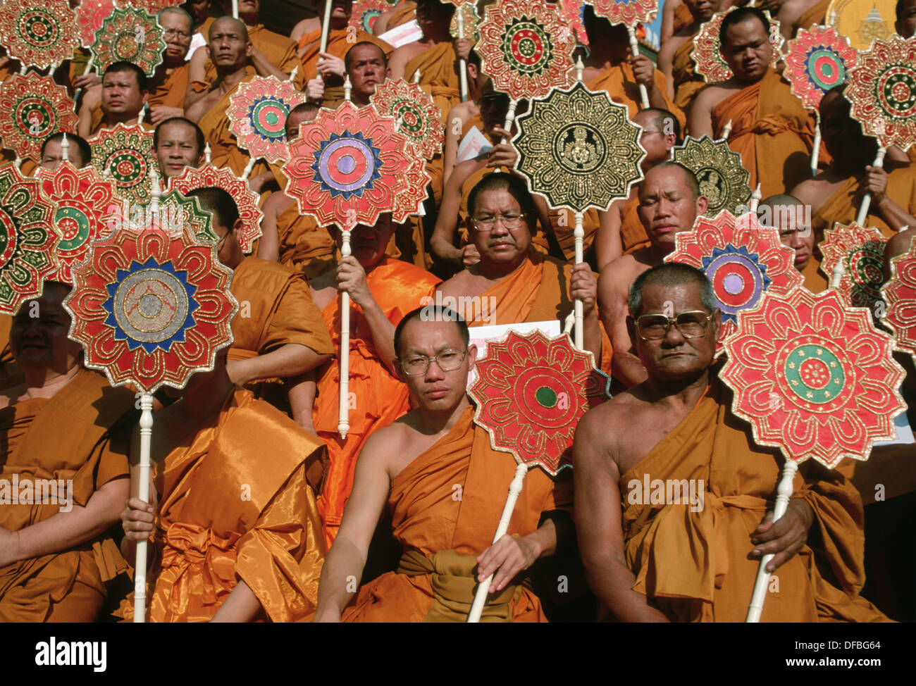 Monks make Groupphoto Stock Photo Alamy