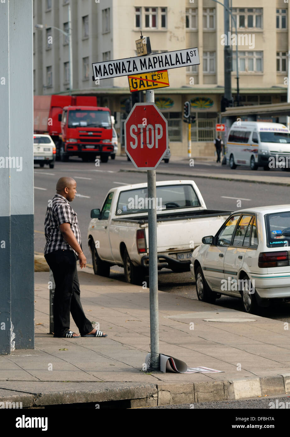 Gale Street in Durban which has been changed to Magwaza Maphalala