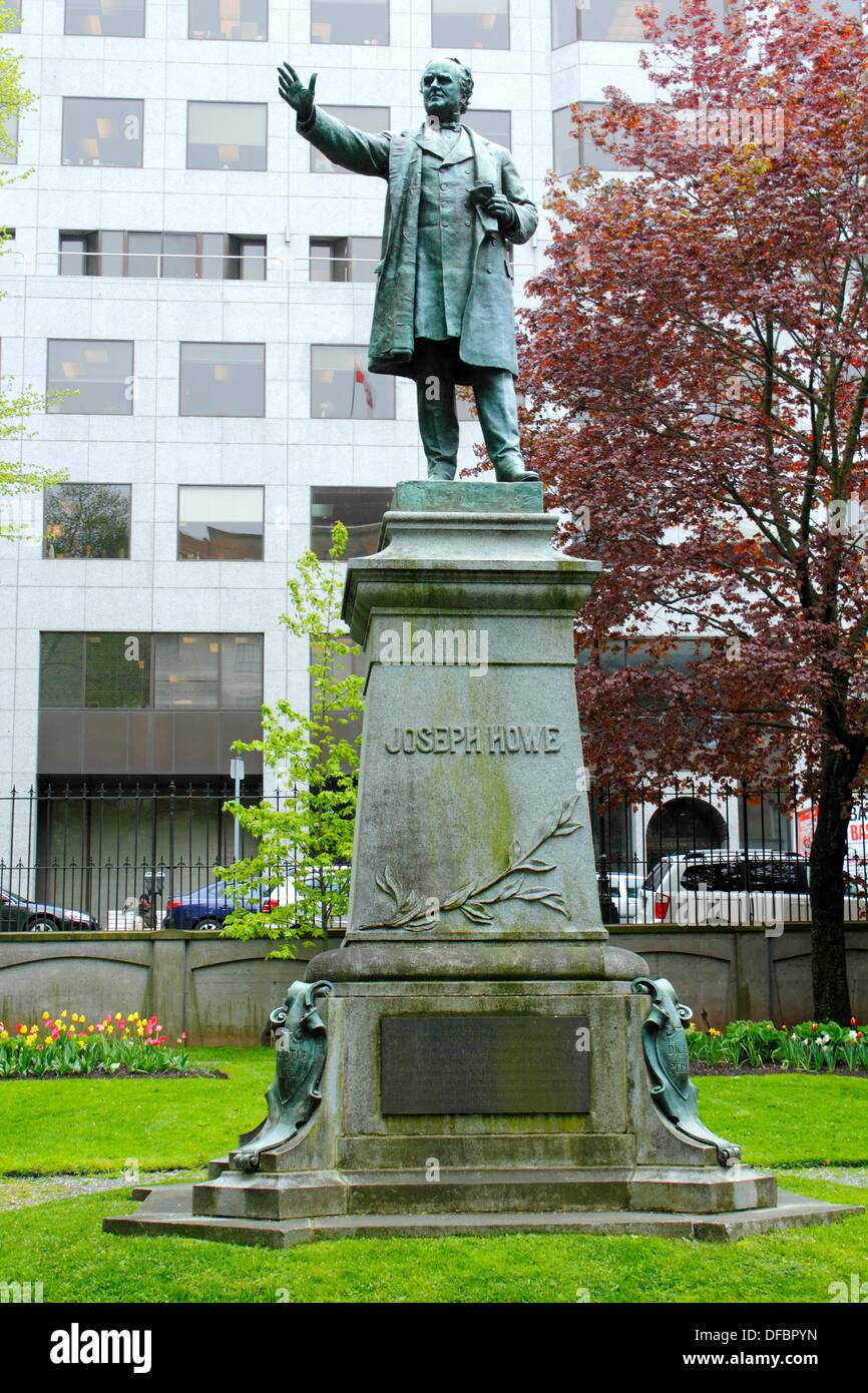 Statue of Joseph Howe in Halifax Nova Scotia Stock Photo Alamy
