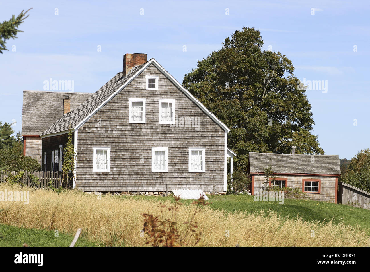 New Ross Farm Museum, Nova Scotia, Canada Stock Photo Alamy