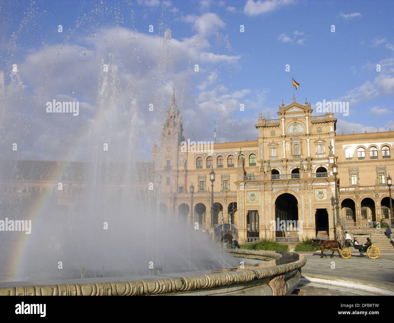 Plaza españa sevilla walk hi-res stock photography and images - Alamy