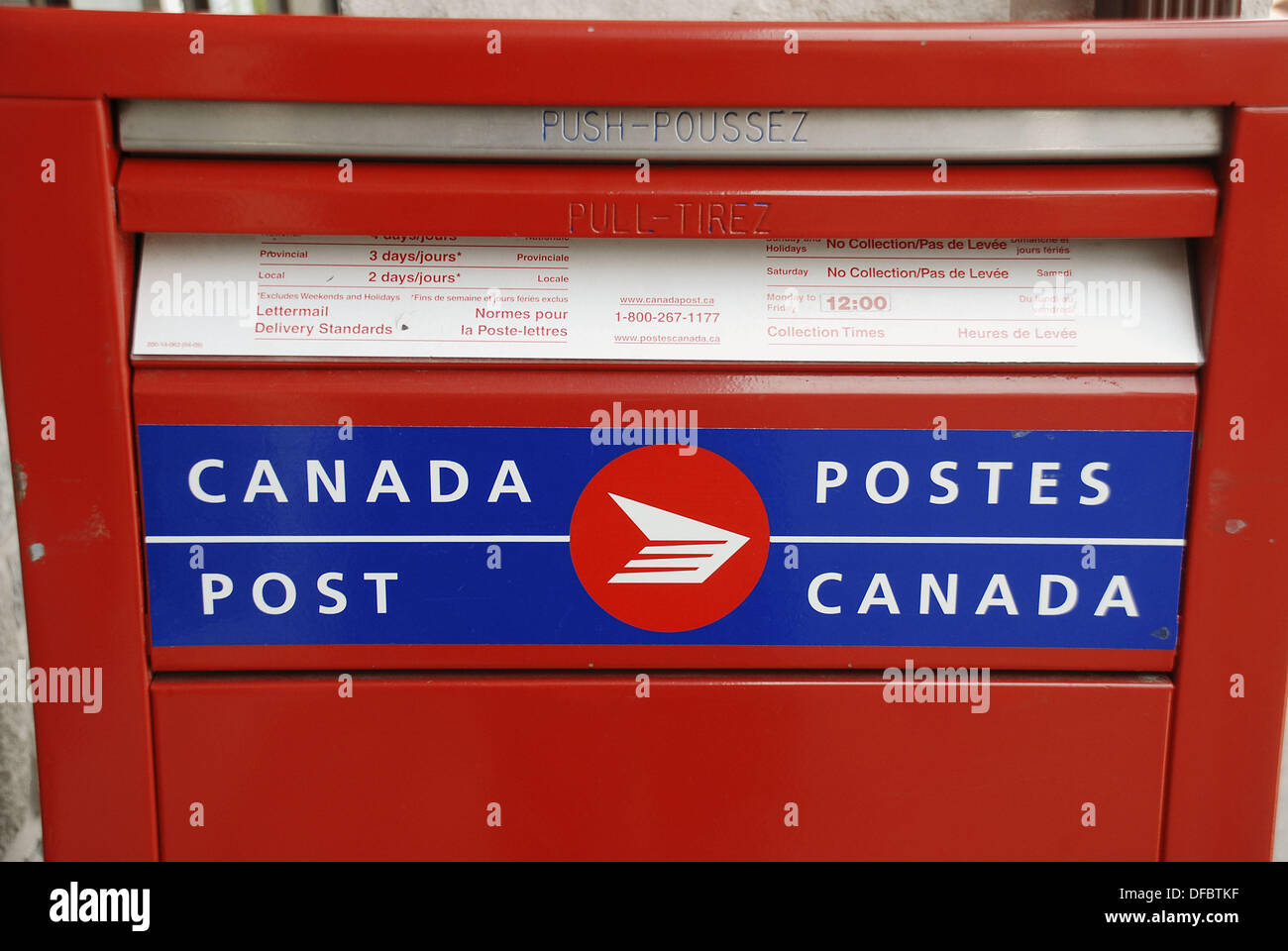 Canada mail hires stock photography and images Alamy