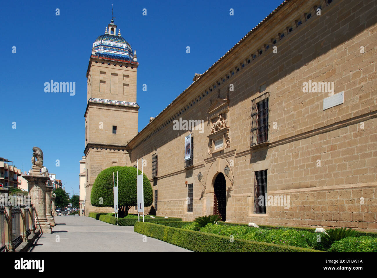 Hospital de Santiago, Ubeda, Jaen Province, Andalusia, Spain, Western Europe. Stock Photo