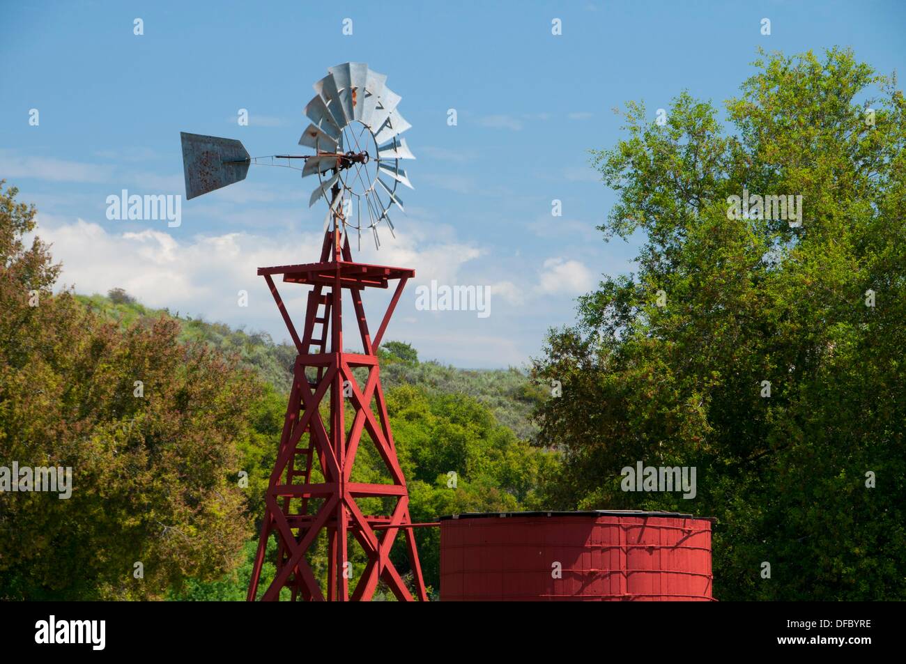 Windmill, Ronald W Caspers Wilderness Park, Orange County, California