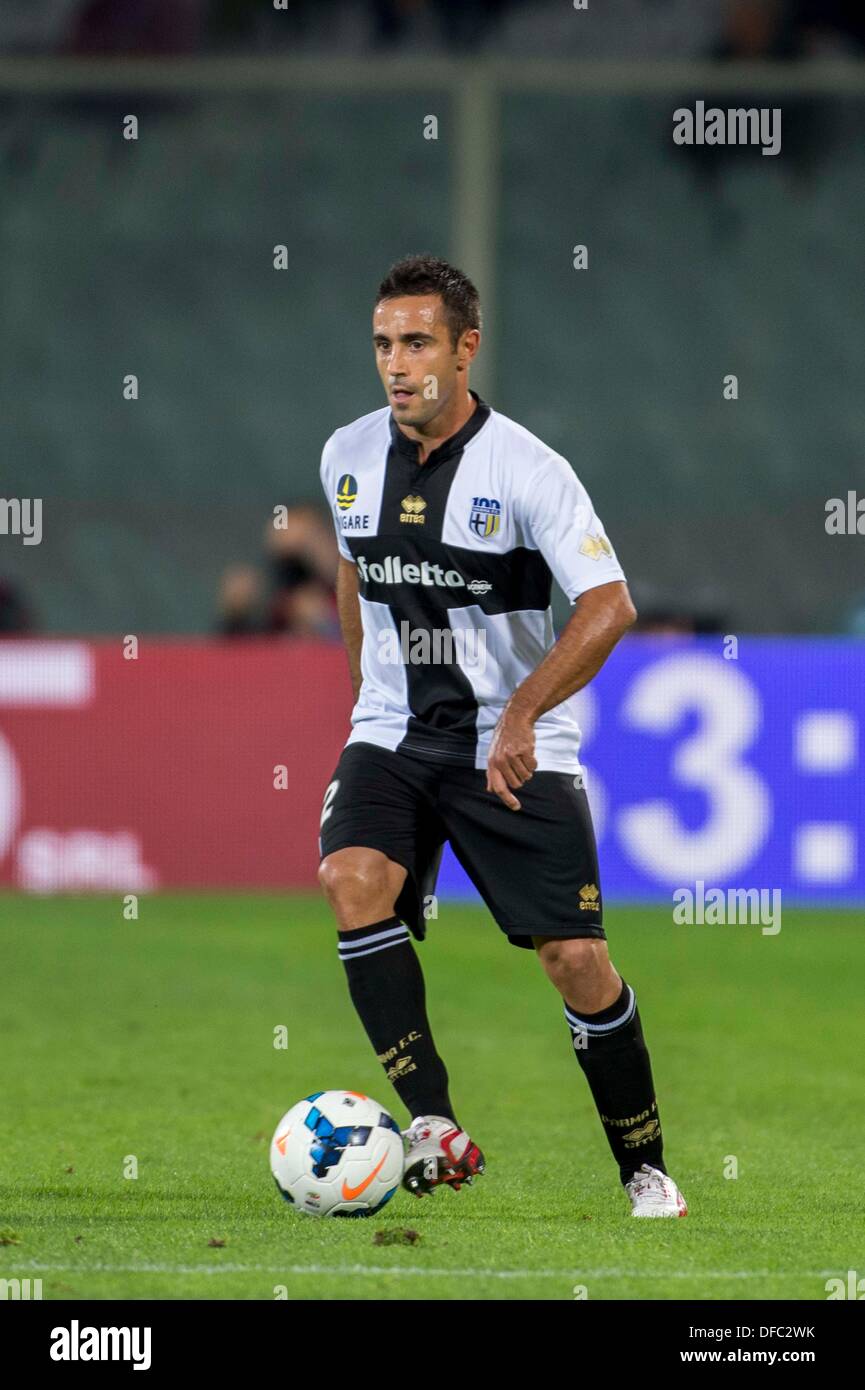 Florence, Italy. 30th Sept, 2013. Marco Marchionni (Parma), SEPTEMBER 30, 2013 - Football / Soccer : Italian 'Serie A' match between ACF Fiorentina 2-2 Parma at Stadio Artemio Franchi in Florence, Italy, © Maurizio Borsari/AFLO/Alamy Live News Stock Photo
