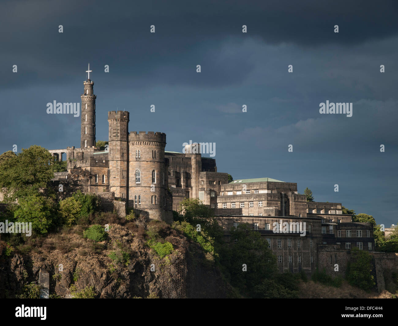 Calton Hill, Edinburgh Stock Photo