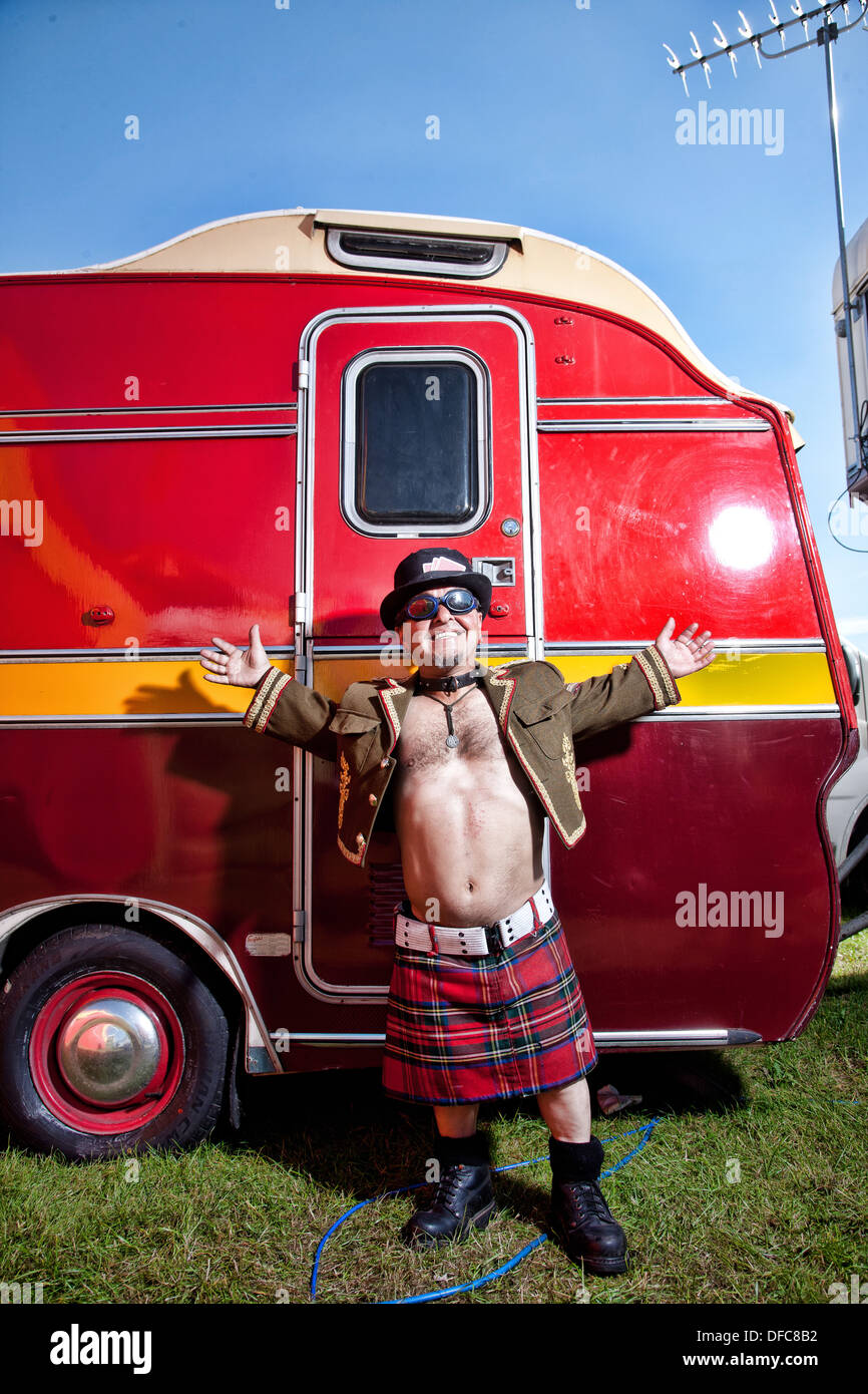 Freak Show Circus Performers Stock Photo