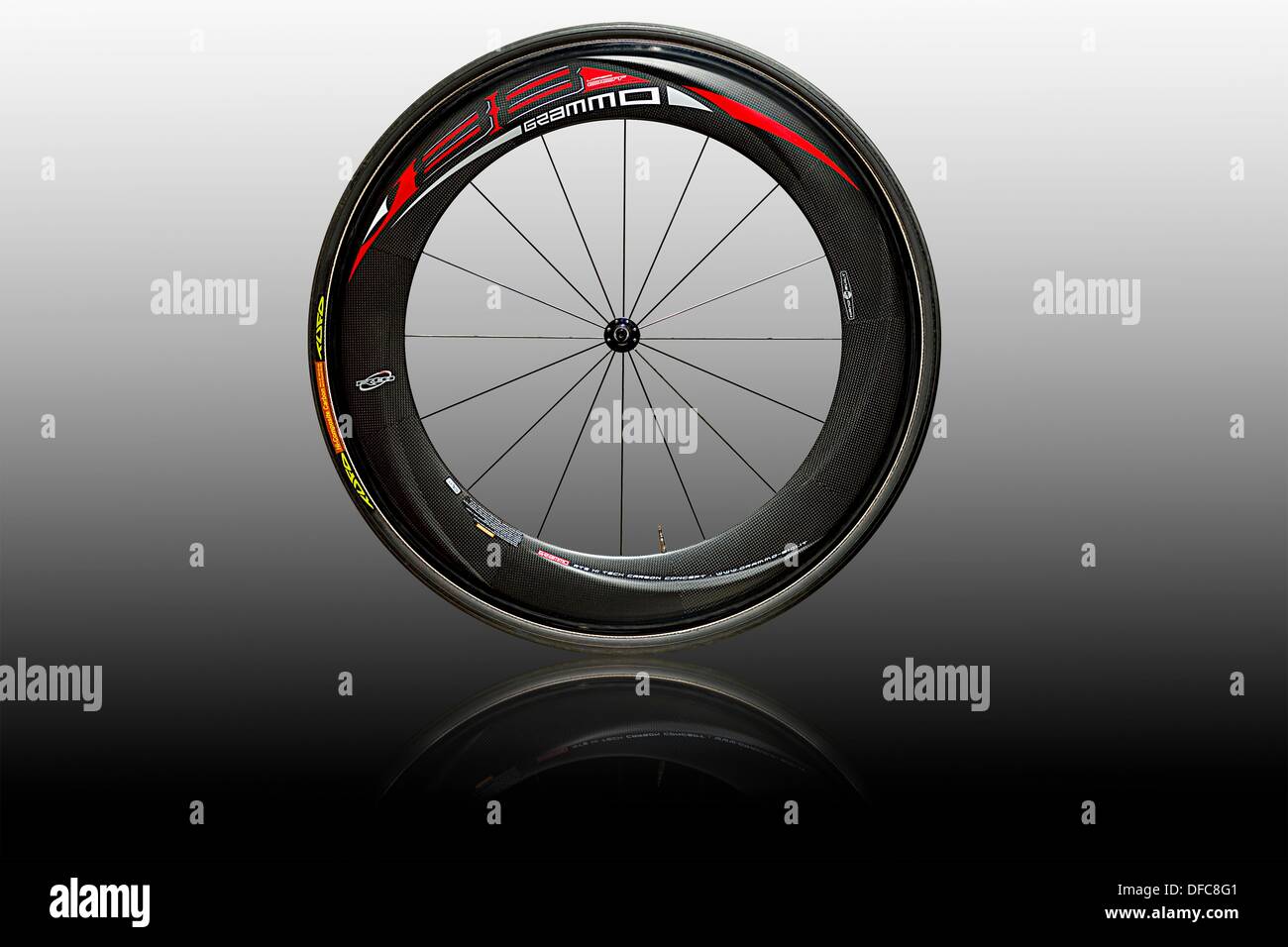 Wheel of carbon cycling in profile width Stock Photo