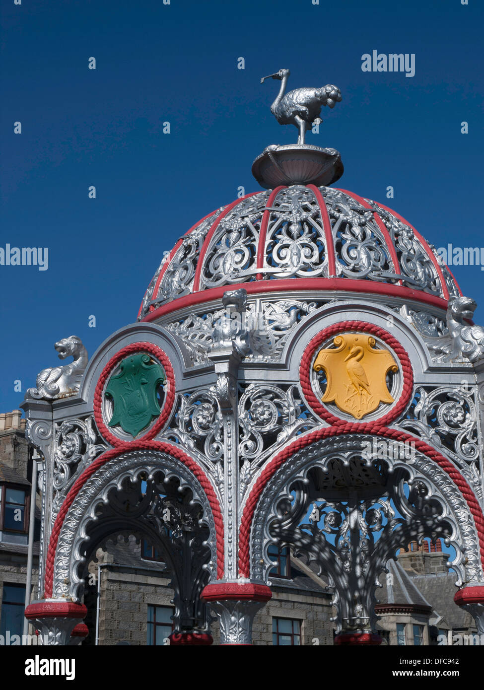 Fraserburgh Fountain Banff and Buchan Scotland Stock Photo