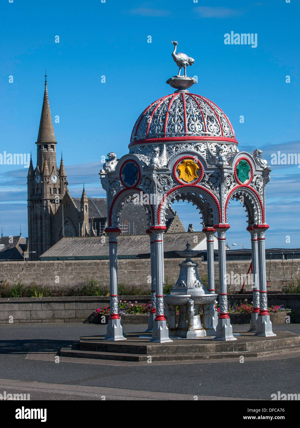 Fraserburgh Fountain Banff and Buchan Scotland Stock Photo