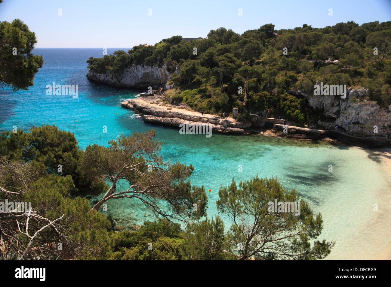 Calla Lombards Mallorca Spain Stock Photo - Alamy