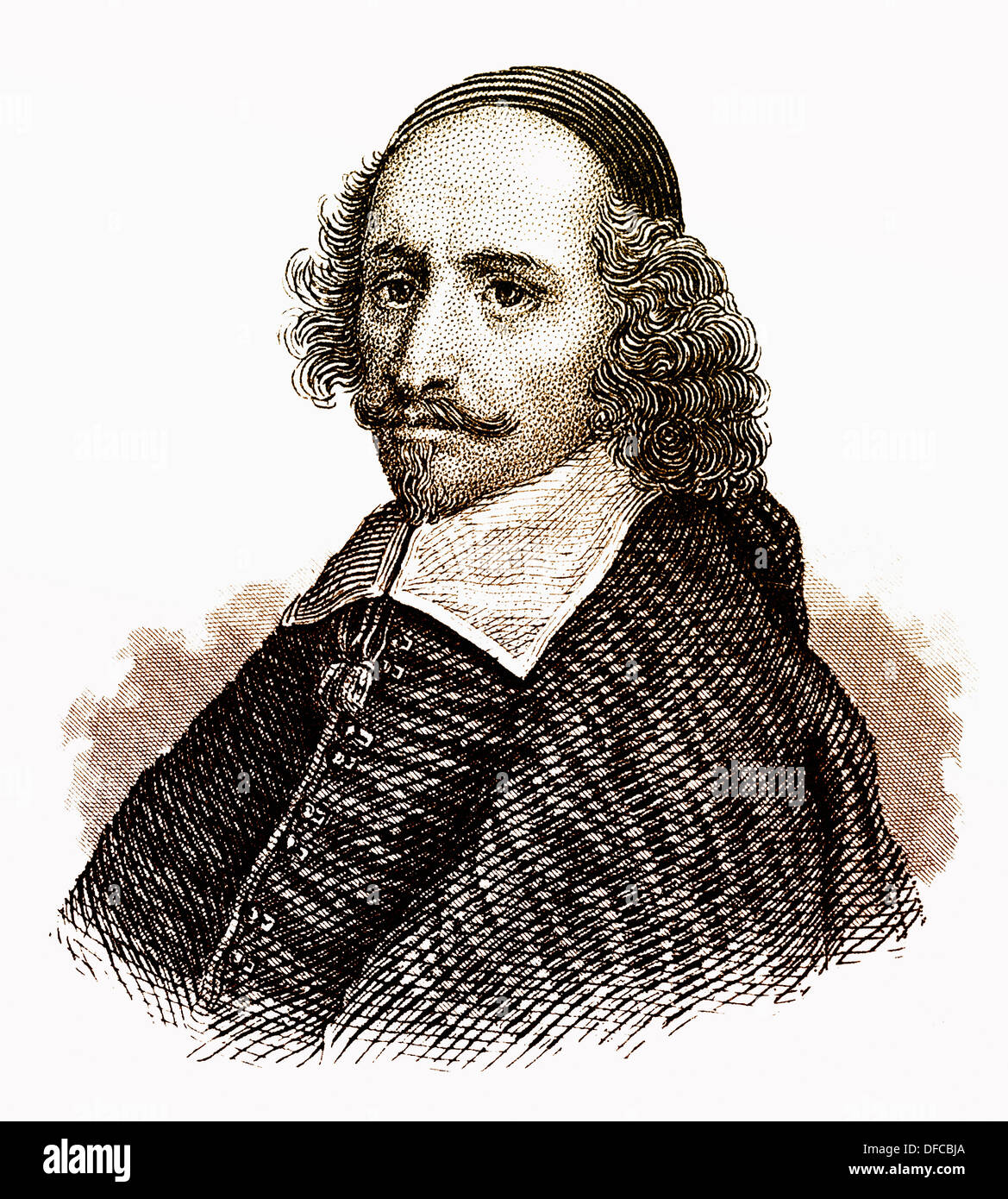 Jules Mazarin or Giulio Mazarini, 1602 - 1661, a French diplomat and ...