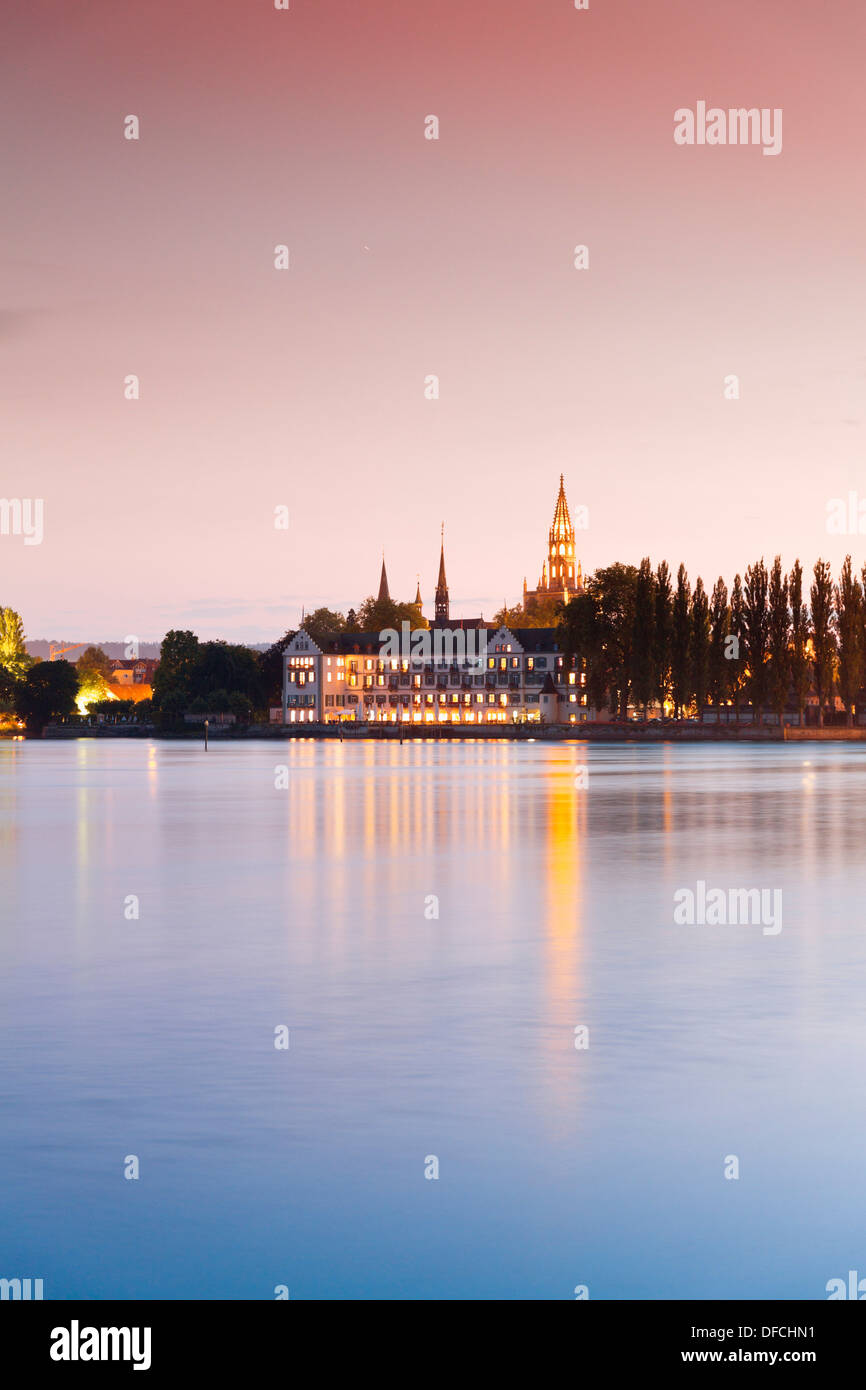 Germany, Baden Wuerttemberg, Constance, View of Constance lake Stock Photo