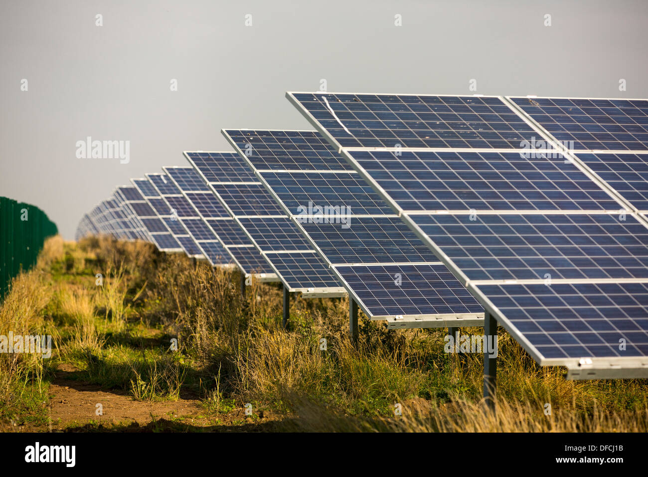 Wymeswold Solar Farm the largest solar farm in the UK at 34 MWp, on an ...